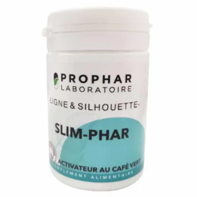 PROPHAR – Slim-Phar Ligne et Silhouette Activateur au Cafe Vert – 50 Gelules