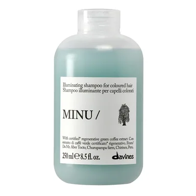 DAVINESMinu Shampoo - Shampooing éclat protecteur pour cheveux colorés (250 ml)