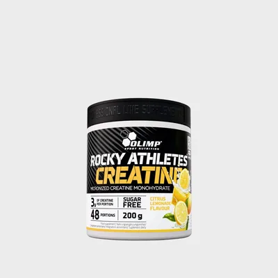Rocky Athletes Creatine – 200 g (48 servings)-Citrus Lemonade