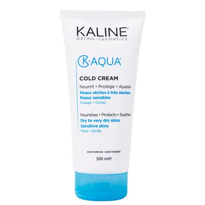 KALINE K-Aqua Cold Cream 200ml – Crème nourrissante et protectrice pour visage et corps
