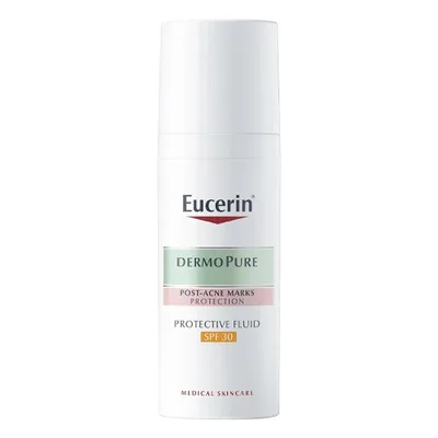 EUCERIN DermoPure Fluide Protecteur SPF 30 - Soin matifiant anti-marques anti-imperfections pour peaux grasses à tendance acnéique - 50ml
