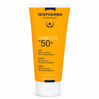 ISISPHARMA UVEBLOCK SPF50+ Lait Peaux Sensibles 100ml