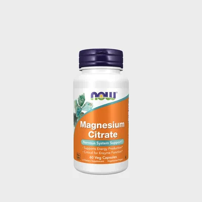 Magnesium Citrate 400mg - 60 VegCaps (20 Servings)