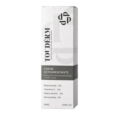 TOUDERM – Creme Depigmentante – 50ml