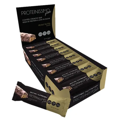 Proteinissimo Prime 24 x 50 g Barres Proteinées Scitec Nutrition -Vanilla Raspberry