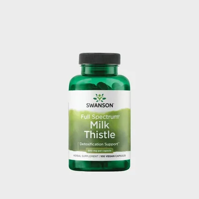 Chardon Marie Milk Thistle 500mg 100 Vegan Capsules (50 Servings)