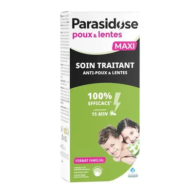 Gilbert Parasidose Poux Lentes Soin Traitant 200ml