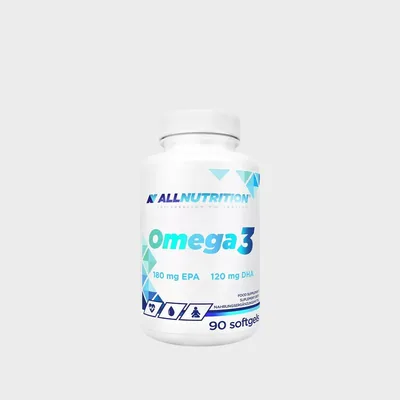 Omega 3 180mg EPA & 120mg DHA - 90 Softgels (90 servings)