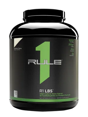 R1 LBS Mass gainer 2,7 Kg-Vanilla Crème
