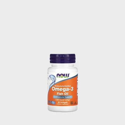 Omega 3 Fish Oil 1000mg 180mg EPA & 120mg DHA 30 Softgels (15 Servings)