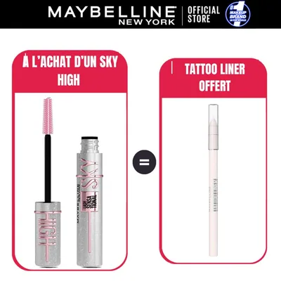 Maybelline Sky High Space Diamond = Tattoo Liner Stardust Chrome 821 offert