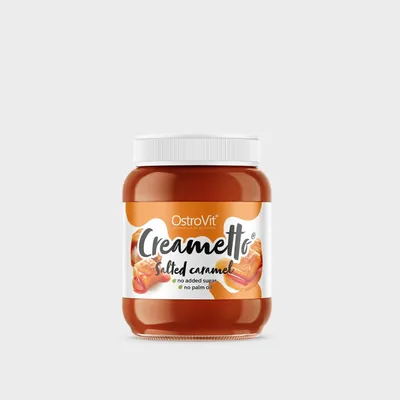 Creametto 350 g Caramel Salé – Crème Naturelle Sans Sucre Ajouté