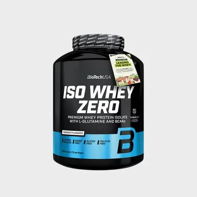 BioTech USA Iso Whey Zero 1816 g (72 Servings)-Coconut